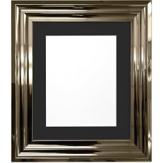 FRAMES BY POST FIRENZAHGGBLACKMOUNT3040CM1210 Frame, Plastic, Black Bracket, 30 x 40 cm, Pic Size 12