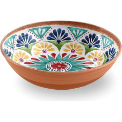 Epicurean Rio Medallion 30cm Melamine Salad Serving Bowl