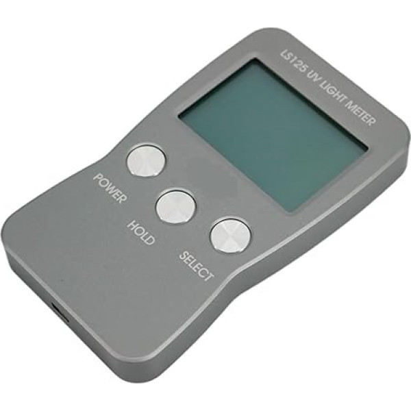 UVB-Tester, Hochpräzises UV-Lichtmessrät UV-Radiometer Ultraviolett-Intensitätsmessrät Unterstützt 9 Sondensensoren