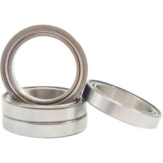 LEOTNNDQ Bearing 6800 6801 6802 6803 6804 6805 6806 6807 6808 6809 6810 Thin Walled Metal Shielded Rubber Sealed Bearings Ball Bearings (ZZ,5PCS_6810 50X65X7MM)