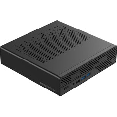 MINIS FORUM Mini Workstation MS-A1 Mini Barebone PC, DDR5/4xM.2 NVMe SSD, Dual 2.5G RJ45 Mini PC, HDMI/DP/Type-C, 4 x USB Ports, Supports AM5 CPU, WiFi 6E & BT 5.2 Mini Computer (Not CPU/RAM/SSD/OS)