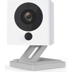 Neos SmartCam Wi-Fi SmartHome Security Camera, Works with Alexa, 1080P HD Video, Night Vision, 2-Way Audio, Free Cloud Storage, UK Support, White, Single Pack