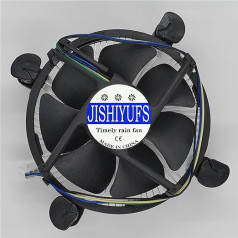 JISHIYUFS New CPU Cooling Fan for Intel LGA1150 LGA1151 LGA1155 LGA1156 Celeron/Pentium/i3/i5/i7 Processor Series Fan E97379-003 CNDP751K50 DTC-DAB16 DC12V 0.60A