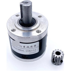 52 mm Heavy-Duty Planetary Gear Reducer Gearbox For DC Brush/Brushless Stepper Electronic Starter 12 mm Shaft Optional Shaft NWPNLXEA (1 Ratio 76.8.01 mm Motor Gear)
