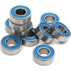 MR85RS Bearing 20/50/100 Pieces 5 x 8 x 2.5 mm ABEC-7 Hobby Electric RC Car Truck MR85 RS 2RS Ball Bearings MR85-2RS Black Sealed (20 Pieces)