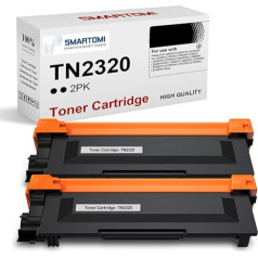 SMARTOMI TN2320 TN2310 Toner Compatible with Brother TN2320 TN2310 TN-2320 TN-2310 for Brother MFC-L2700DW L2700DN L2740DW L2720DW, HL-L2340DW L2300D L2365DW L23600 DNDN, DCP-L. 2540DN L2500D L2520DW