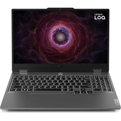 Lenovo LOQ Gaming Laptop | 15.6 Inch Full HD 16:9 Display | 144Hz | AMD Ryzen 7 7435HS | 16GB RAM | 1TB SSD | NVIDIA GeForce RTX4060 TGP 105W | G-Sync | QWERTZ | Grey | AI Chip LA1