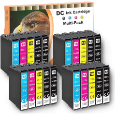 D&C 20x Printer Cartridges Compatible with Epson 18 18XL Expression Home XP-102 XP-202 XP-205 XP-212 XP-215 XP-225 XP-302 XP-305 XP-312 XP-315 XP-322 XP-325 XP-402 XP-405 XP-412 XP-415 XP-422 XP-425