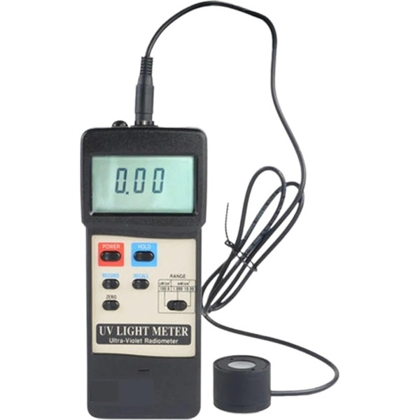 UV-Messgerät, Ultraviolett-Intensitätsmessrät UVA-365 UVA UV-Radiometer mit benutzerfreundlichem Design,Kalibrierte Messwerte