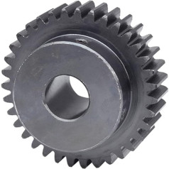 RC Car Gearbox, Spur Gear, Motor Pinion, 1 Piece 2 Modules 35/36 Teeth Carbon Steel Spur Gear with Graduated Platform, Power Transmission Spur Gears for Racks, 2 Modules 36 Teeth (2 Modu