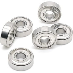 608ZZ Bearing 8 x 22 x 7 mm 608 ZZ Ball Bearings 608Z 608 2Z Bearing 10 Pieces