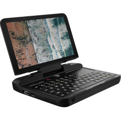DroiX GPD Micro PC Windows 10 PRO Portable Mini Computer for IT Professionals with Celeron, HD Graphics 600; 8GB RAM, 256GB NGFF SSD; 1GB/s Ethernet, RS-232 Input, Dual Band Wi-Fi, BT 4.2