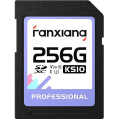 fanxiang SDXC UHS-I Memory Card 256GB V30 95MB/s U3 4K UHD Video Temperature Resistant
