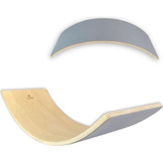 Wooden Balance Board for Children, Balance Board, Balance Training, Balance Board for Indoor and Outdoor Use