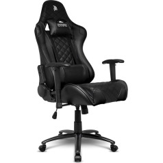 EMPIRE GAMING Racing 700 Series Gamer Chair Black - Ultra Comfortable Racing Shape - Adjustable 2D Armrests - Including Lumbar and Neck Cushion