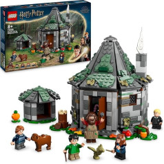 LEGO Harry Potter Hagrid's Hut: An Unexpected Visit Set with 5 Mini Figures and 2 Animal Figures, Gift for 8 Year Old Girls, Boys and Children, Magic Adventure Toy, Fantasy Set 76428