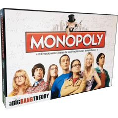 Winning Moves Monopoly The Big Bang Theory (Spanish Edition), Multi-Colour