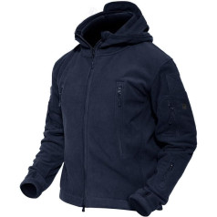 MAGCOMSEN Mens Military Tactical Warm Fleece Hooded Jacket