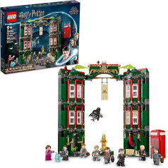 LEGO Harry Potter The Ministry of Magic 76403 Building Toy Set for Children, Boys and Girls from 9 Years; Collectible Birthday Gift Including 9 Mini Figures (990 Pieces)