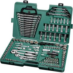 SATA ST09510SJ 150 Piece Metric SAE Socket Set 1/4