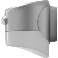 Luceco LEXSL20G40-01 SOLAR GUARDIAN PIR LED WALL LANTERN GREY IP44 200LM 2W 4000K STANDARD