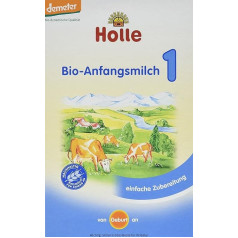 Holle Organic Initial Milk 1, Pack of 1 (1 x 400 g)