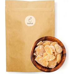 Dry-Fruit - Ginger Pieces Dried Unsulphur Ginger Pieces Sharp Dried Fruits 1 kg