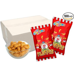 Capico Peanut Flips Crazy Clown Flippis 100 x 10 g Bag