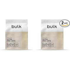 Bulk Finely Ground Oatmeal Oats 1kg 20 Servings Packaging May Vary (Pack of 2)