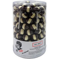 Kfa Chocolate Lolly with Vanilla Flavour, Pack of 100