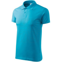 Single J. M MLI-20244 tirkīza / XL polo krekliņš