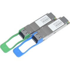 Hookurity 1-2 Pairs: QSFP28 100G BIDI Transceiver TX1304 / RX1309 40KM Fiber Transceiver (2 Pairs 100G 40KM)