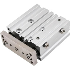 MGPM Typ Pneumatischer Kompaktzylinder MGPM20 MGPM25 Hub 10/20/30/40/50/75/100/125/150/200 mm (Hub 20 mm, MGPM25)