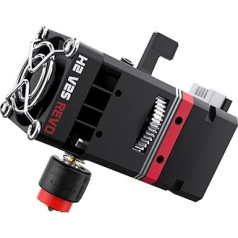 BIQU H2 V2S Revo Dual Gear Feeder Extruder Direct Drive Metal Extruder Upgrade Kit with 4 Mounting Holes Rapid Change Revo Nozzle for BX Ender 3 Series, Voron2.4, Voron V0, Vzbot 3D Printer