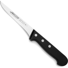 Arcos 282504 Serie Universal - Ausbeinmesser - Klinge Nitrum Edelstahl 130 mm,- HandGriff Polyoxymethylen Polyoxymethylen (POM) Farbe Schwarz, 16.25 x 5 x 5 cm