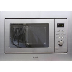Candy MIC 201 EX Built-in Microwave / Volume: 20 Litres / Microwave: 800 W / Grill: 1000 W, Metallic