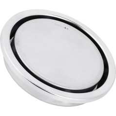 Floor Drain Stainless Steel Round Shape Shower Drain Odourless Flooring Dirt Trap for Home Bathroom Kitchen Balcony Use