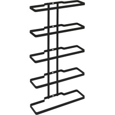 Metaltex Wine-Wall 382925000 Lava Bottle Rack Set of 5