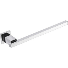 Sagittarius One 270S1 Bathroom Towel Rail Single Arm 32 cm Towel Rail Shiny Brass Towel Rail Single Arm Towel Rail Wall Towel Holder Square Rustproof