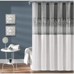 Lush Decor Night Sky Shower Curtain 72