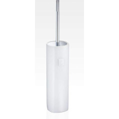Joop! Crystal Line Freestanding Toilet Brush Set White