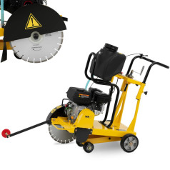 6,5 ZS benzīna grīdas zāģis ar 350 mm asmeni