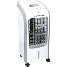Dunlop Air Cooler - 3-in-1: Air Cooler, Fan, Humidifier - Mobile - 4 Litres - 270 m3/h