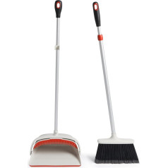 OXO Good Grips Large Shovel and Broom Set with Telescopic Handle