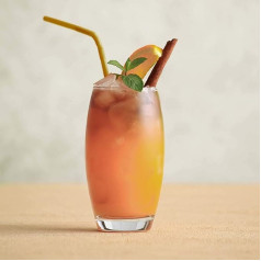 LAV Empire Set of 6 Long Drinking Glasses. LARGE