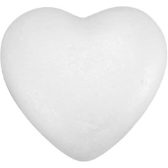 Styrofoam Heart Shapes 30 cm Polystyrene Balls: Polystyrene Hearts for Crafts Balls Ball Foam Flowers Floral Foam Floral Foam Floral Material Wedding DIY Christmas Ornaments Xmas Decoration