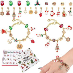 Svitzoot Advent Calendar Girls, Christmas Calendar 24 Filling Bracelets, 2025 Advent Calendar Filling Christmas Calendar Children Gift Girls 5 6 7 8 9 10 11 12 Years