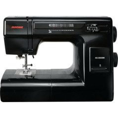 Janome Heavy Duty HD-3000 Black Edition Sewing Machine with Bonus 6 Piece Quilting Kit