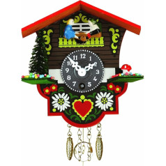 Trenkle Black Forest Clock Swiss House TU 26 PW