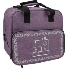 Sewing Machine Carry Bag, Sewing Machine Bag, Exquisite Beautiful Portable Portable for Home Travel (Purple), Purple